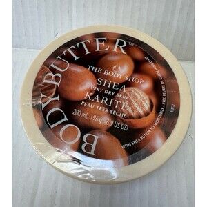 The Body Shop Shea Body Butter 6.9 oz Size Sealed New Dry Skin Discontinued Rare